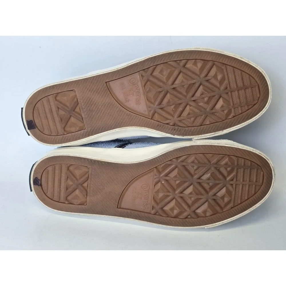 Converse Cons One Star‎ Men's Sneakers Size 8.5 Women's Size 10 Blue Suede Shoes - Picture 10 of 16